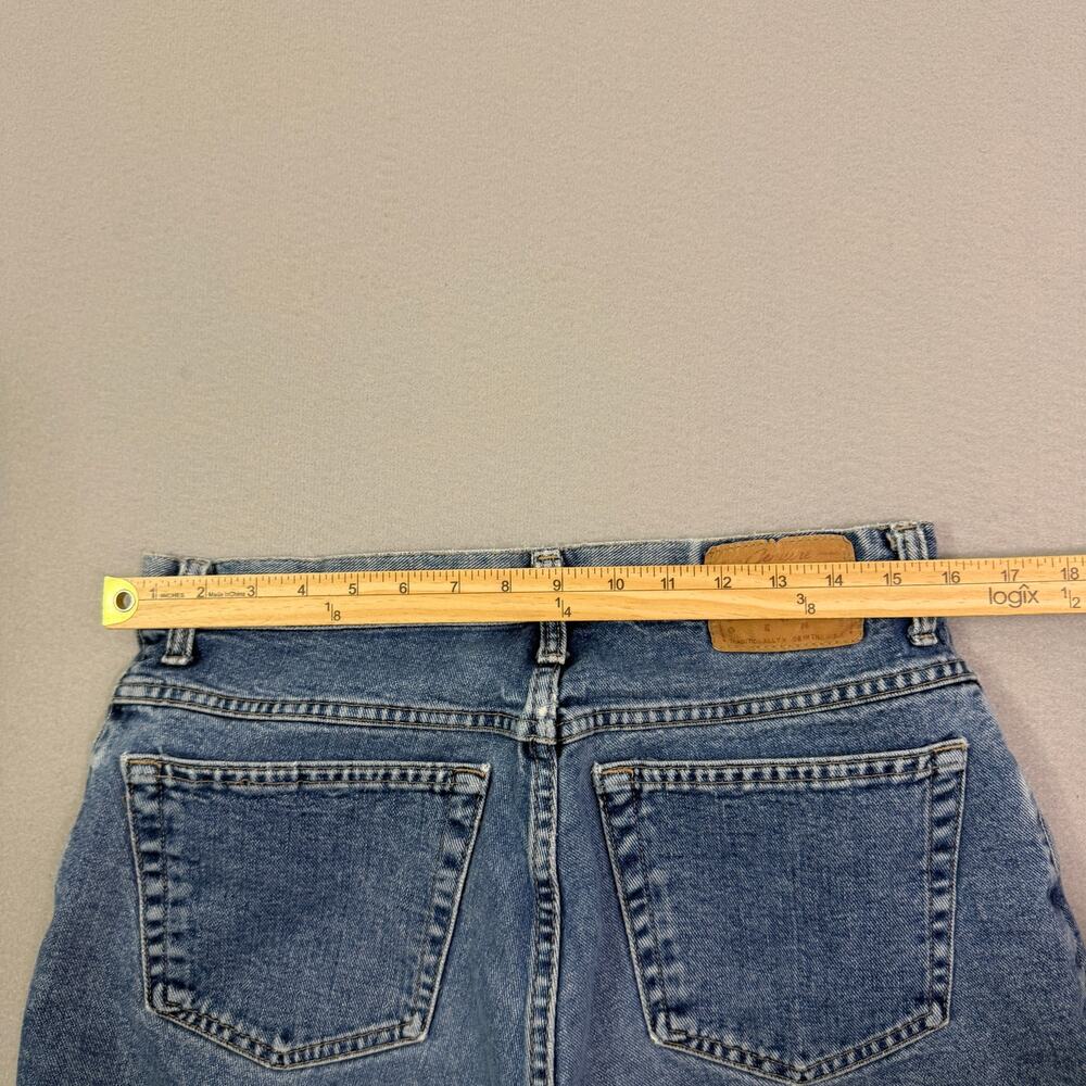 Vintage Mossimo Jean Shorts Men's 32 Blue 10" Inseam Denim Jorts 90s USA Made - Picture 7 of 10